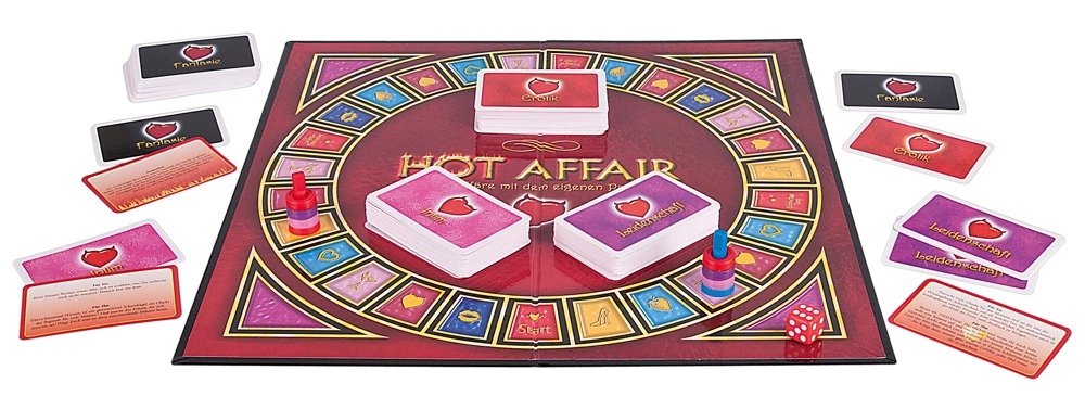 Orion Hot Affair Gra planszowa dla par z kartami zadań i fantazji games
