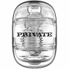 PRIVATE Clear Shot Dual-Sided Intimate Machine Transparent Hard Case