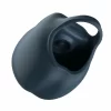 Bronx Scrotum Sleeve Ring Silicone Anatomical Support System Black