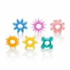 Senso 6 Pack Colorful Textured Support Rings TPR Set - Boutique Anelma Senso 6 Pack Colorful Textured Support Rings TPR Set