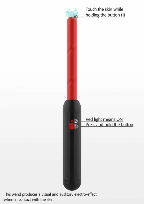 Taboom Prick Stick Electro Shock Wand - roÅ¼dÅ¼ka elektro z Å‚adowaniem USB