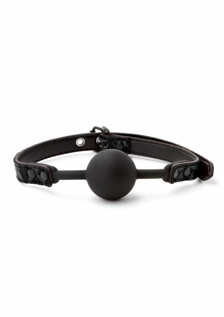 Sinful Soft Silicone Ball Gag Adjustable Black Comfort Strap 657447099939 - Boutique Anelma Sinful Soft Silicone Ball Gag Adjustable Black Comfort Strap 657447099939