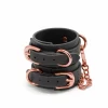 NS Novelties Bondage Couture Wrist Cuffs Blue - Elegant Adjustable Restraints - Boutique Anelma NS Novelties Bondage Couture Wrist Cuffs Blue - Elegant Adjustable Restraints