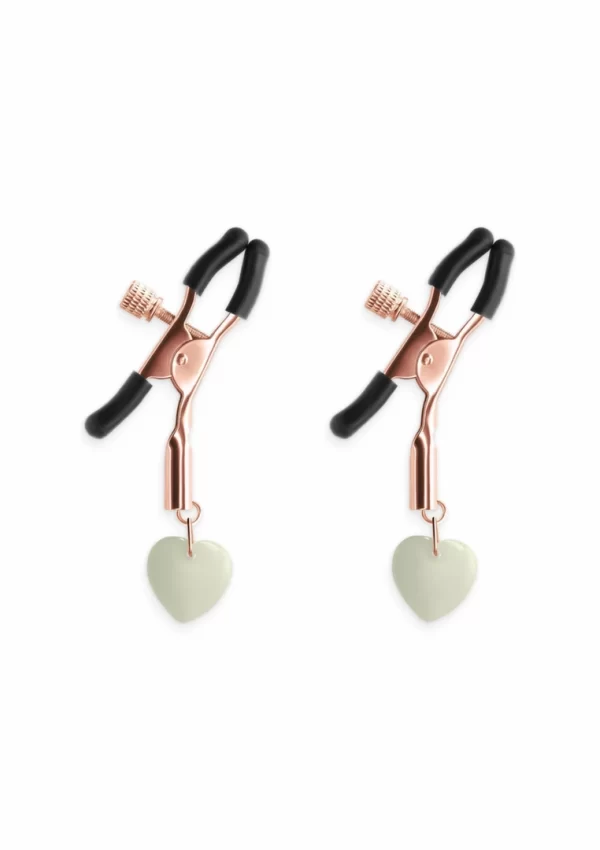 NS Novelties Nipple Clamps G3 Adjustable Silicone-Tipped Metal Clips