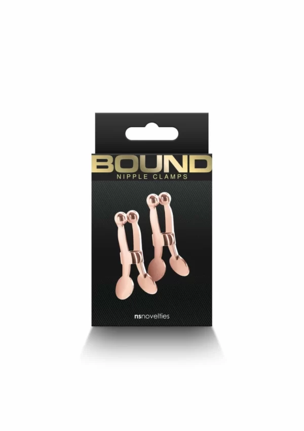 <p>Discover the NS Novelties Bound Adjustable Nipple Clamps C1 â€“ a sophisticated accessory designed for those seeking both style and functionality. Crafted from high-quality
