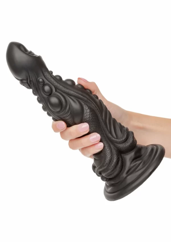 Monster Dong The Colossus 24.75 cm Liquid Silicone Black Model