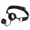 CalExotics Stopper Gag Silicone Adjustable Strap Black 3.75cm