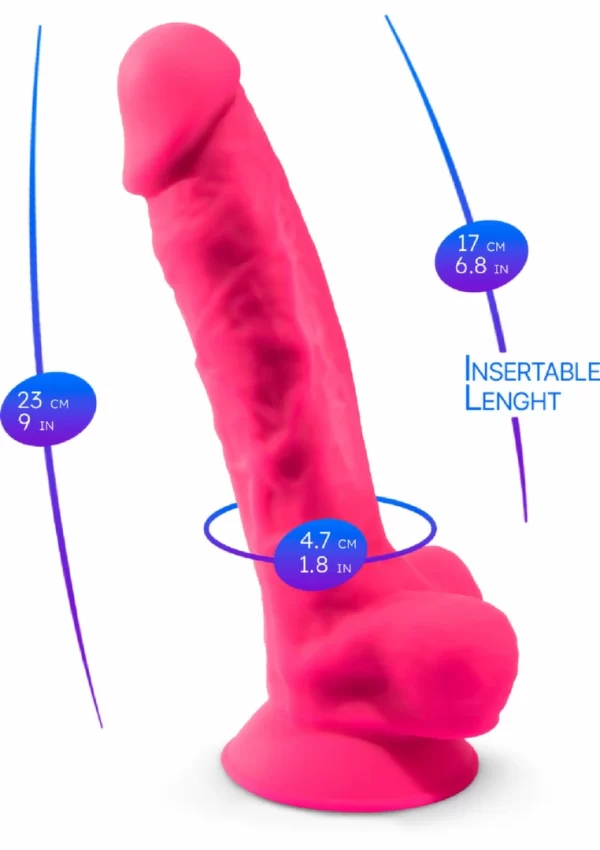 Silex-D Model 1 9" Silicone Intimate Machine with Suction Cup