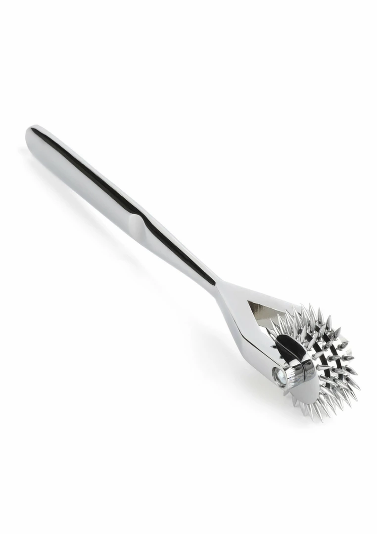 Mr. Steel Trio Pleasure Wheel Stainless Steel Sensory Tool 3-Wheel - Boutique Anelma Mr. Steel Trio Pleasure Wheel Stainless Steel Sensory Tool 3-Wheel