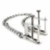 Mr. Steel Press Adjustable Stainless Steel Nipple Clamps with Chain