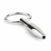 Mini Fucker Open Plug Black - Compact Silicone Anal Plug with Tunnel