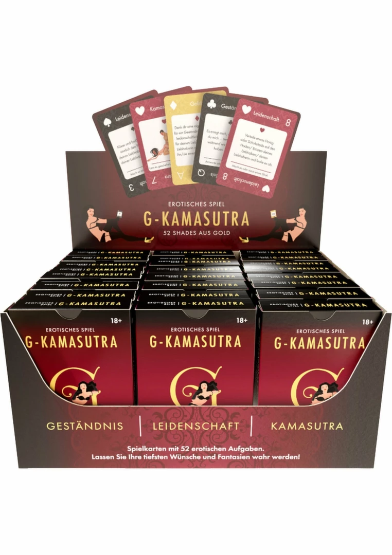 G Kamasutra Cards 24 pcs Multilingual Intimacy Game Set adult funny