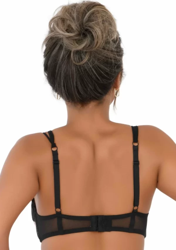 Mix & Match Unlined Bra with Faux Underbust