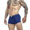 Justin+Simon Classic Boxer Chlorine-Resistant Menâ€™s Underwear Black M