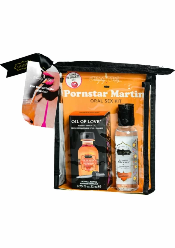 KamaSutra Cocktail Kit - Flavored Body Oil & Lubricant Set