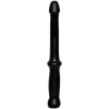 Doc Johnson Anal Probe Push Flexible PVC Wand Black 18 cm
