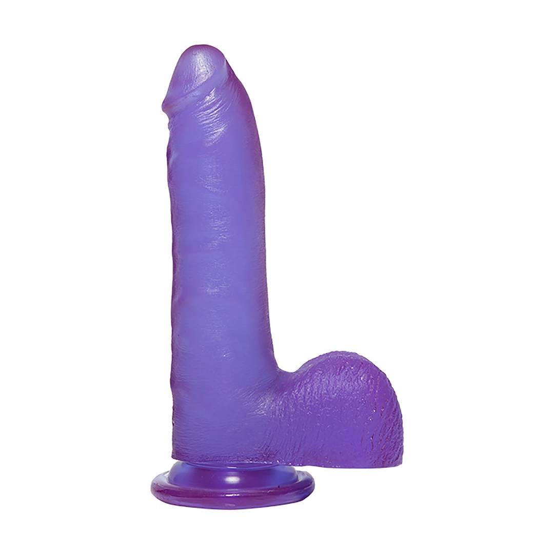 Doc Johnson Crystal Jellies 7" Intimate Machine with Suction Base - Boutique Anelma Dildos & dongs