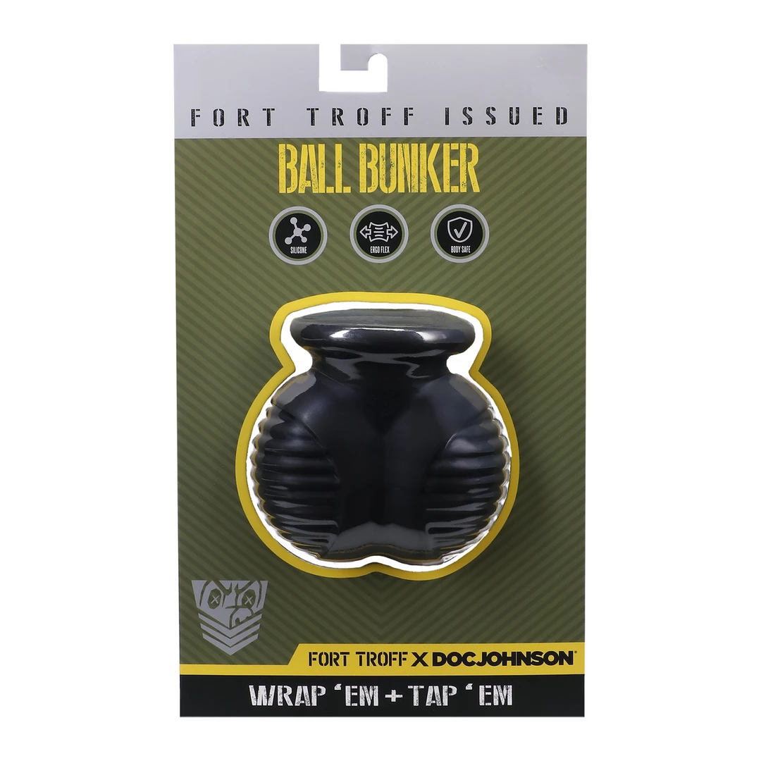Doc Johnson Ball Bunker silikonowy pierścień do noszenia - Boutique Anelma Doc Johnson Ball Bunker silikonowy pierścień do noszenia