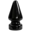 Doc Johnson TitanMen Intimate Plug 11 cm Black Dual Density Sil-A-Gel