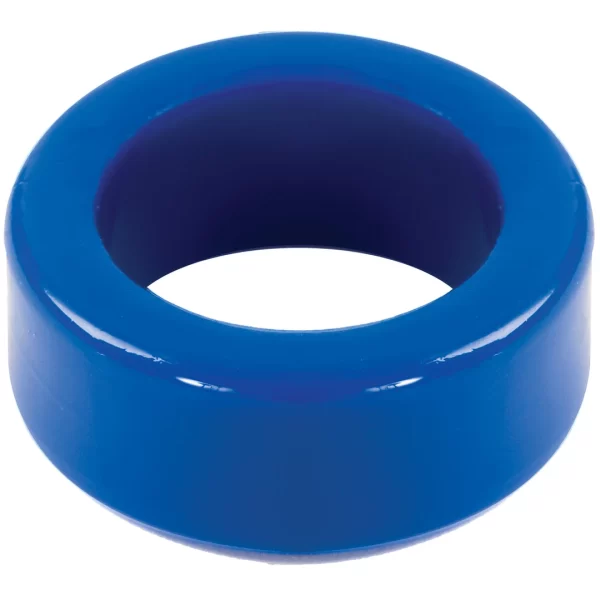 Doc Johnson TitanMen Stretch-to-Fit Black Adjustable Ring TPR