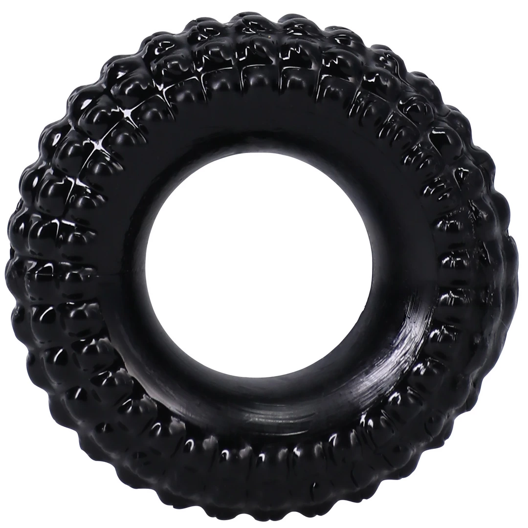 Rock Solid The Radial Intimate Support Ring TPE Black - Boutique Anelma Rock Solid The Radial Intimate Support Ring TPE Black