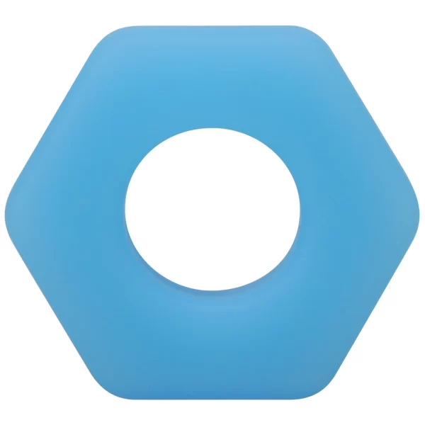 The Cog Silicone Ring Glow-in-the-Dark Phthalate-Free 50 mm