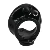 Offer It Silicone Support Ring Black 9.5cm Adjustable System