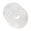 Doc Johnson Ball Stretcher Multi-Ring System Clear 5.1cm Adjustable Set
