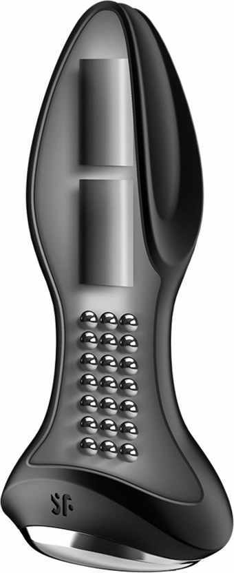 Korki analne - Boutique Anelma while the second drives a unique system of rotating beads located in the lower section