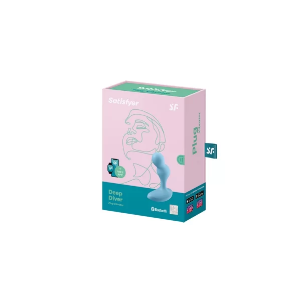 <p><strong>Satisfyer Deep Diver Vibrating Plug Intimate Device Bluetooth Black</strong> is a technologically advanced model designed for safe and innovative intimate wellness. Crafted from high-quality