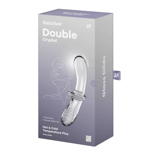 Double Crystal Glass Model Transparent - Elegant Intimate Glass System