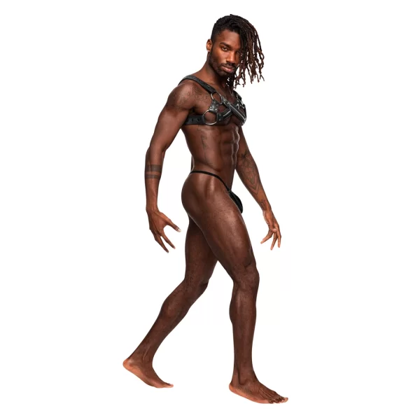 <p>Discover the exceptional design and versatility of the Male Power Virgo Adjustable Harness