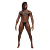 Male Power Libra Adjustable Imitation Leather Harness Black One Size