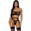 Good As Gold Mesh Lingerie Set by Fantasy Lingerie - Boutique Anelma Good As Gold Mesh Lingerie Set by Fantasy Lingerie