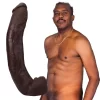 Doc Johnson Dredd ULTRASKYN Dual Density Model 34 cm Chocolate - Boutique Anelma Dildos & dongs