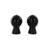 Size Matters Nipple Booster Black Rubber Vacuum System 2.6in