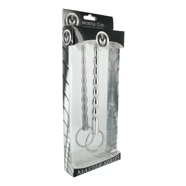 <p>Discover advanced personal care with the Mortal Coil Stainless Steel Graduated Intimate Rod. Expertly crafted from medical-grade stainless steel