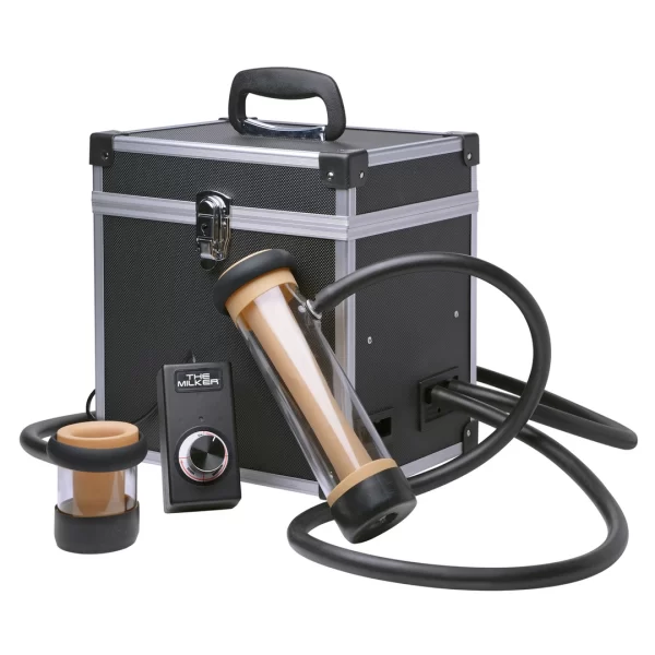 LoveBotz The Milker Automatic Suction Machine with Dual Cylinders