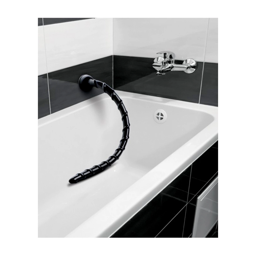 Dildos & dongs - Boutique Anelma XR Brands Wąż Kręgowy 46 cm - Elastyczna Sonda z Przyssawką