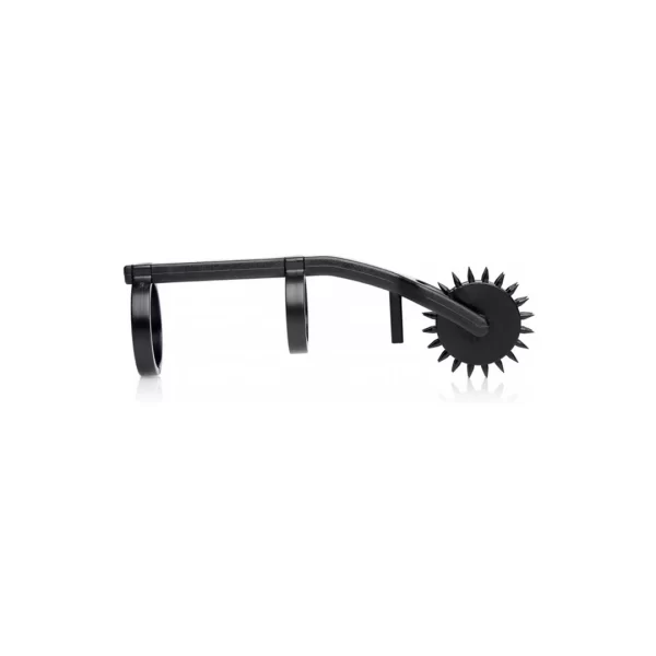 Thorn Double Finger Pinwheel Sensory Stimulation Tool - Silver