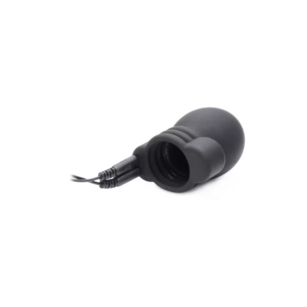 Zeus Lightning Hood E-Stim Head Stimulator Silicone Black