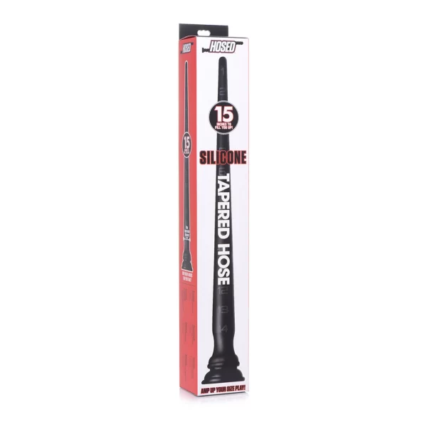 XR Brands Master Series Tapered Silicone Hose 38cm Flexible System
