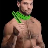 Kink in the Dark Glow Collar & Leash Set - Luminous Adjustable Design - Boutique Anelma Kink in the Dark Glow Collar & Leash Set - Luminous Adjustable Design