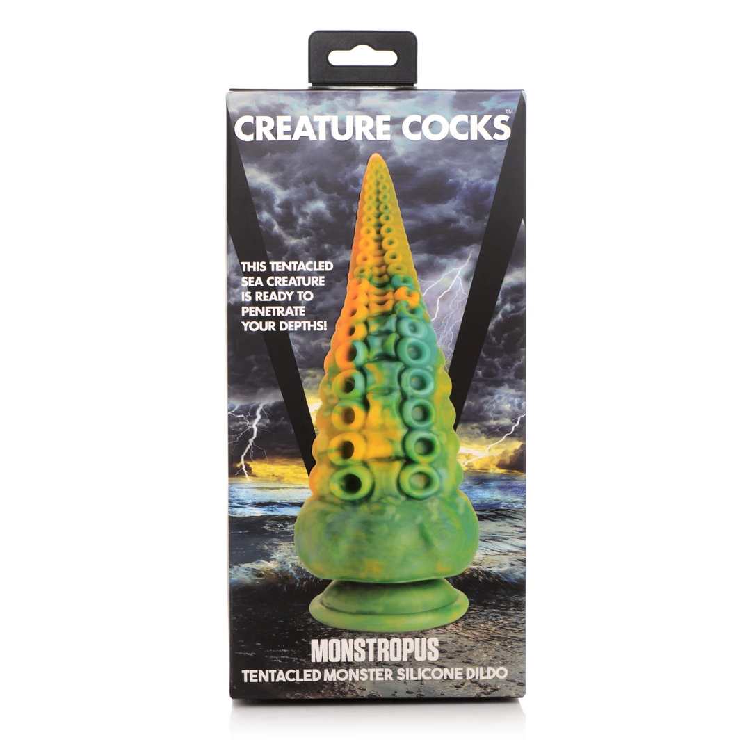 Textured - Boutique Anelma Monstropus Silicone Tentacle Model - Multicolor