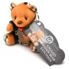 XR Brands Keychain Misiu BDSM Jasnobrzoskwiniowy 4 funnytoys