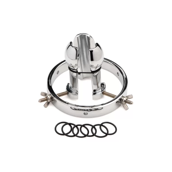 XR Brands Forced Spread Stainless Steel Expanding Plug 40mm