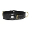 Master Series Tracer Adjustable Tracking Collar Black Faux Leather - Boutique Anelma Master Series Tracer Adjustable Tracking Collar Black Faux Leather