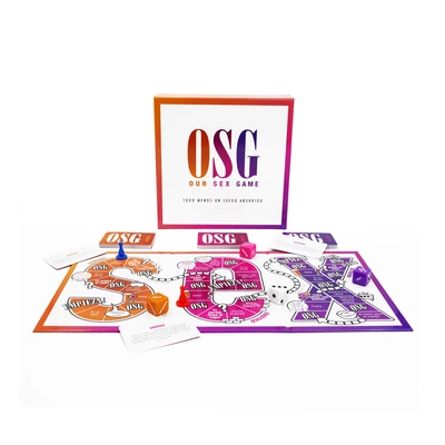 OUR SEX GAME Board Game Spanish Edition - Intimate Couples Challenge - Boutique Anelma adult funny