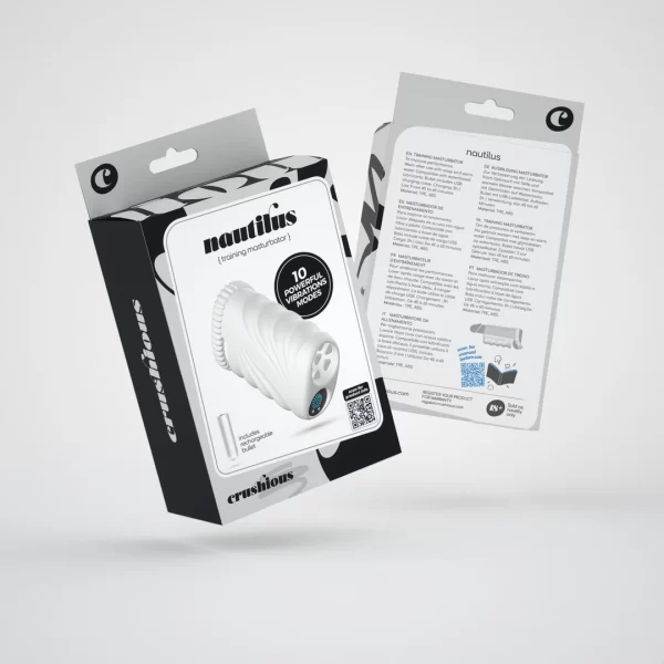 Crushious Nautilus Treningowa maszyna intymna z wibracjÄ… USB