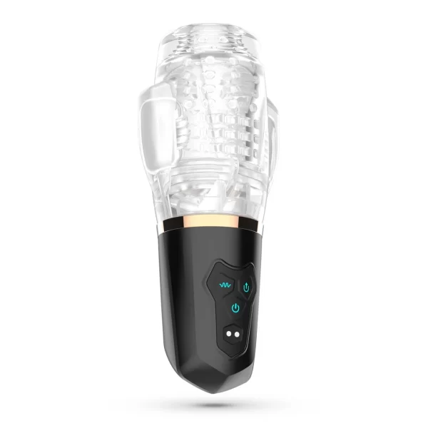 Crushious Quasar Transparent Intimate Device with Suction & Vibration